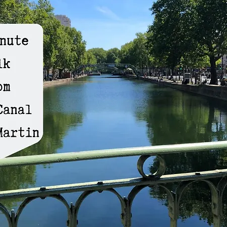 Chez Colette Canal St Martin Apartamento